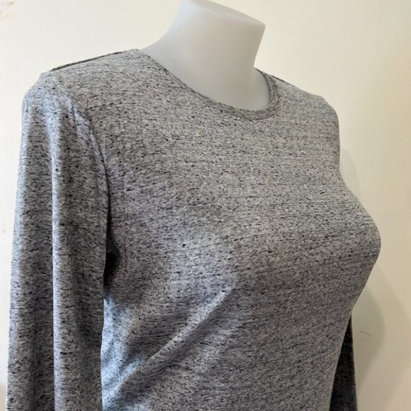Suzanngrae AU-XL Gray LongSleeve Top Tee Shirt NWOT - Picture 4 of 10